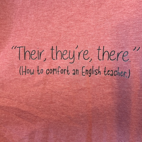 Teacher t-shirt - Picture 2 of 3